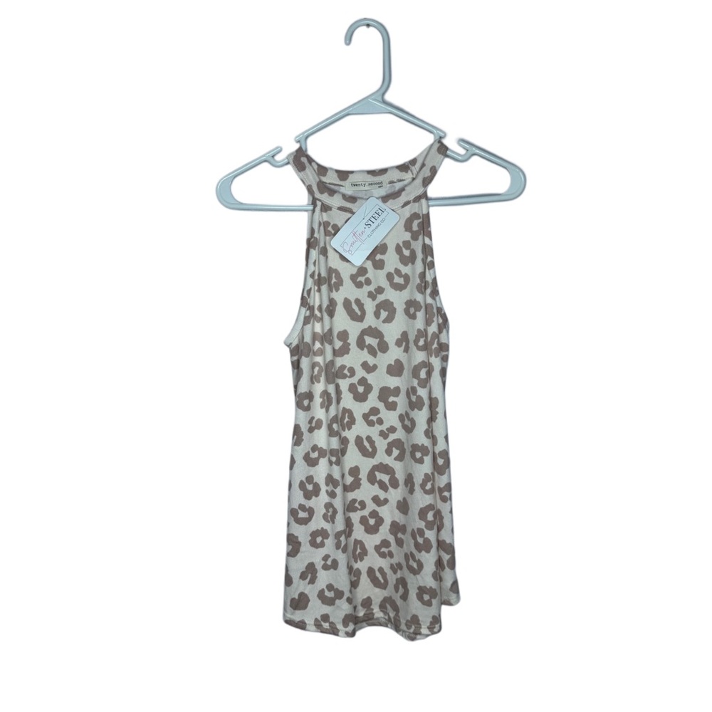 Twenty Second Animal Print Halter Top